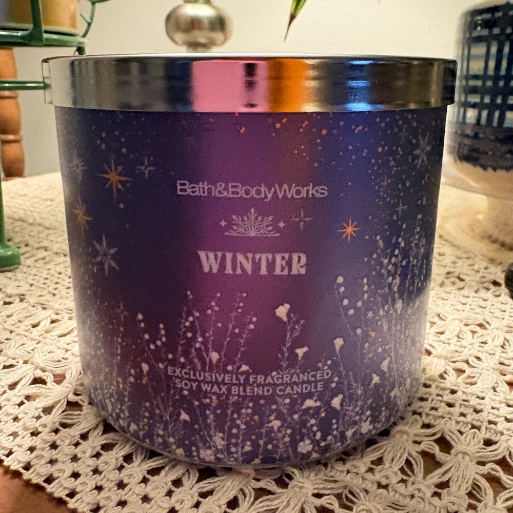 Bath & Body Works Winter 3-Wick Candle